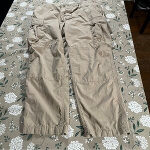 Proper Tactical Pants Size Large Khaki Military Utility Cargo Ripstop USA Combat